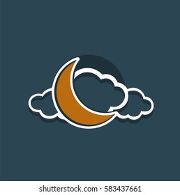 Moon and sky
