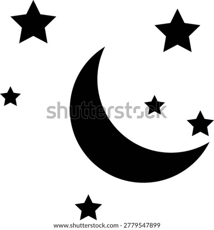 moon sleeping icon. sleeping person icon. people fell asleep sign. Sleep Icon. Sleeping, zzz or slumber in thought. Sleeping time icon