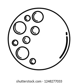 moon sphere pop art style