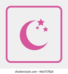 Moon star icon.