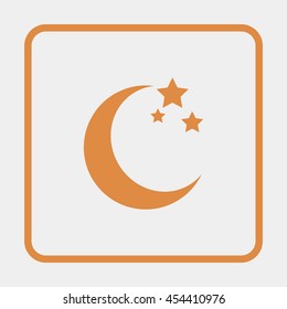 Moon star icon.
