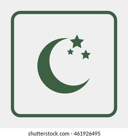 Moon star icon.
