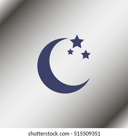 Moon star icon.