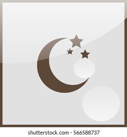 Moon star icon.