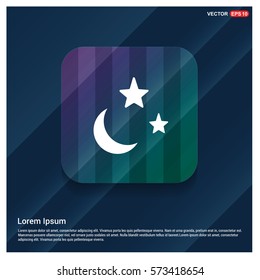 Moon, Star Icon
