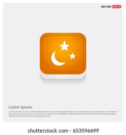 Moon, Star Icon