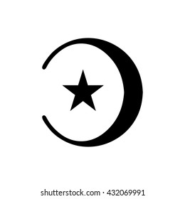 moon and star logo Islam