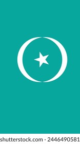 Vector con el logotipo de la estrella lunar