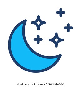 moon star night 