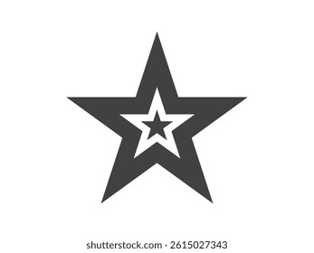Moon Star vector icon design