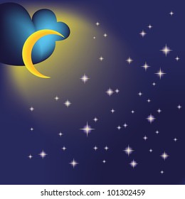 MOON AND STARS 2