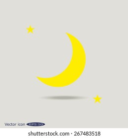 moon and stars