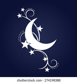 Moon and Stars