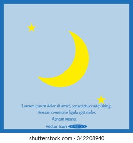 moon and stars