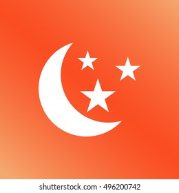 moon and stars