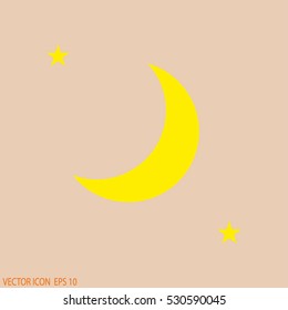 moon and stars
