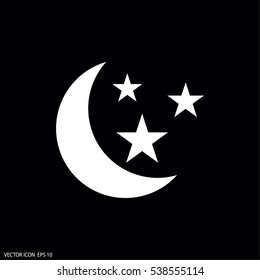 moon and stars