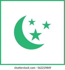 moon and stars