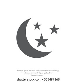 moon and stars