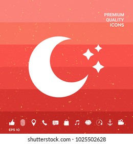 Moon stars icon