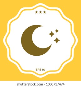 Moon stars icon