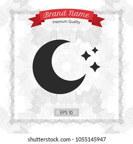 Moon stars icon