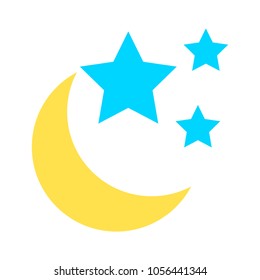 Moon And Stars Icon