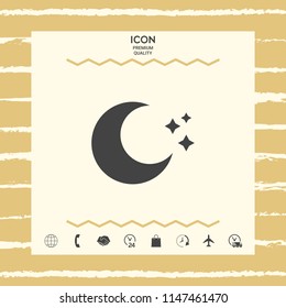 Moon stars icon