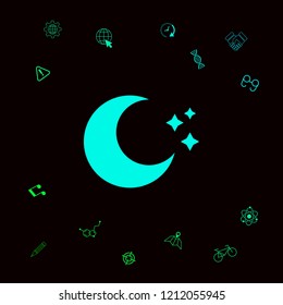 Moon stars icon