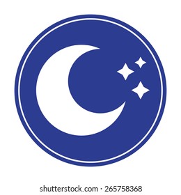 Moon stars icon