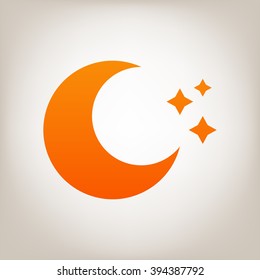 Moon stars icon