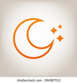 Moon stars icon