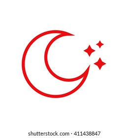 Moon stars icon