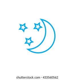 moon stars Icon