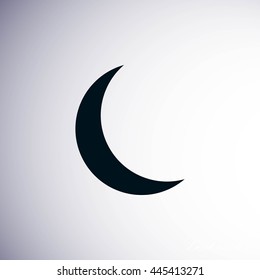 Moon and stars at icon
