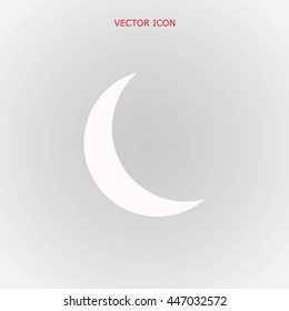 Moon and stars at icon