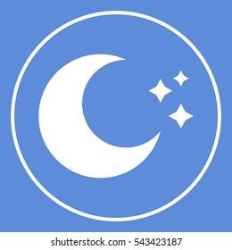 Moon stars icon