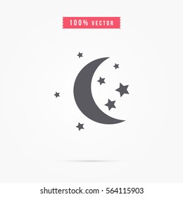 moon and stars icon