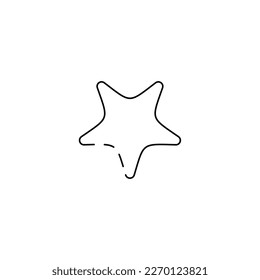 moon and stars icon vector