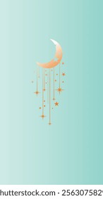moon and stars wallpapers for mobile phones and backgrounds Wallpapers featuring foliage usually feature a natural and lush aesthetic
