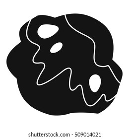 Moon stone icon. Simple illustration of moon stone vector icon for web