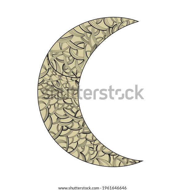 Moon Surface, Moon, Satellite Planet,\
Crescent Moon - Object Shape, Vector\
Graphics