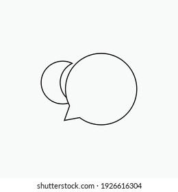 moon talk chatbuuble leaf garden nature cloud tree mountain sky forest icon logo vector retro logo nature plant landscape pine icon vector snow mountain logo land icon camp campfire moon
