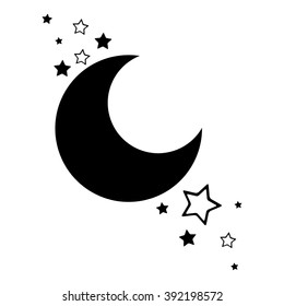 moon tattoo designs,moon and star