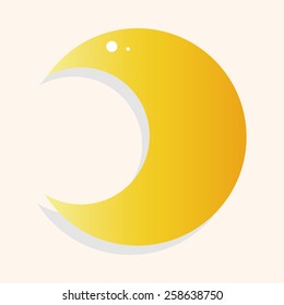 Moon theme elements
