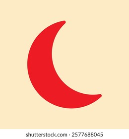 Moon trendy magnificent abstract vector illustration colorful useful design.eps