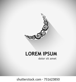Moon. Vector