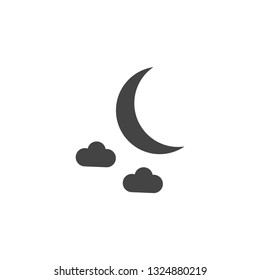 moon vector eps 10 icon
