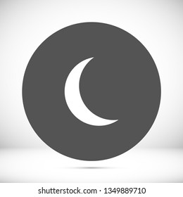 moon vector eps 10 icon