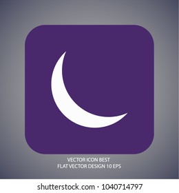 Moon Vector icon